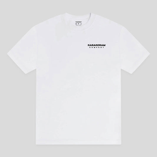 K2 Graphic Back-print Tee - White