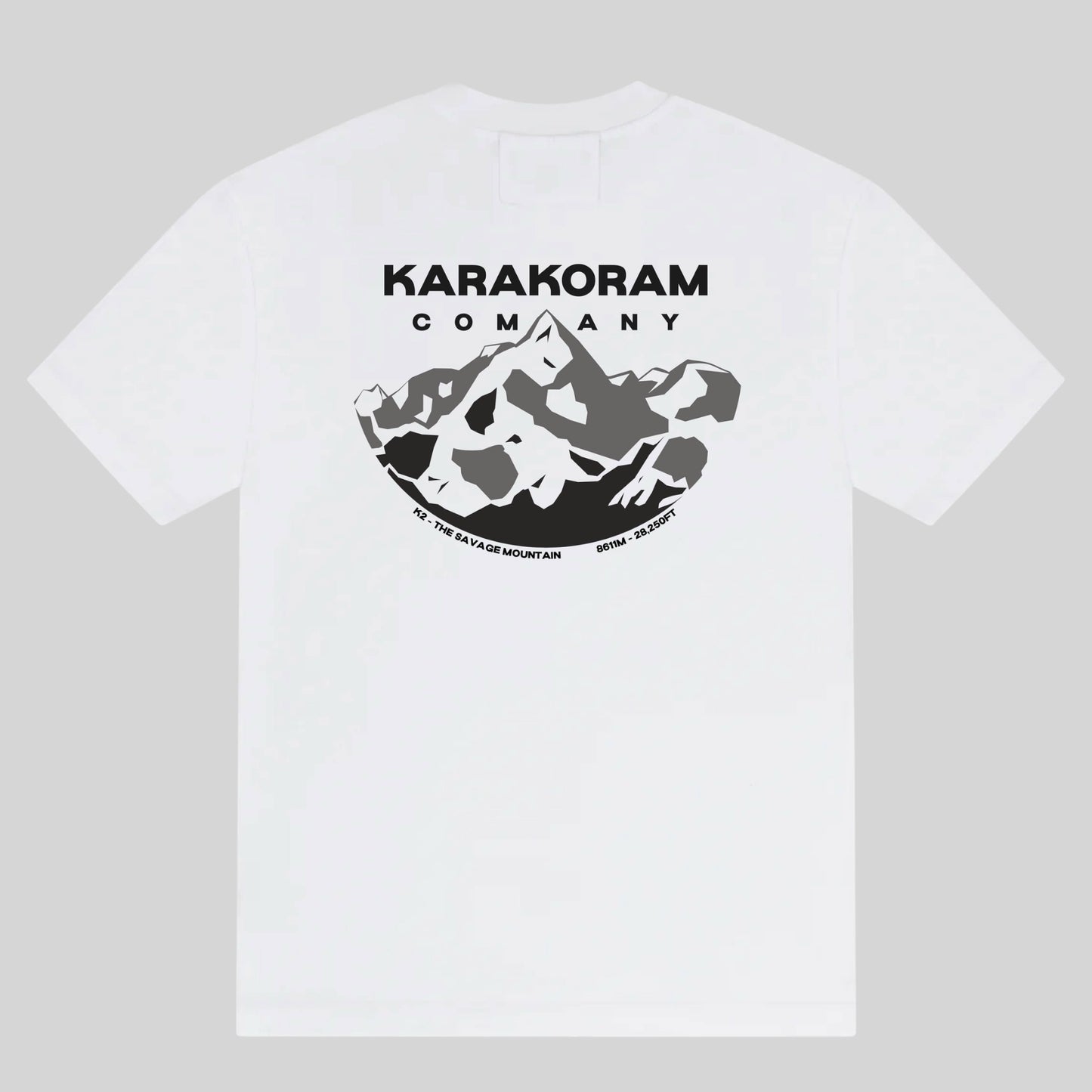 K2 Graphic Back-print Tee - White