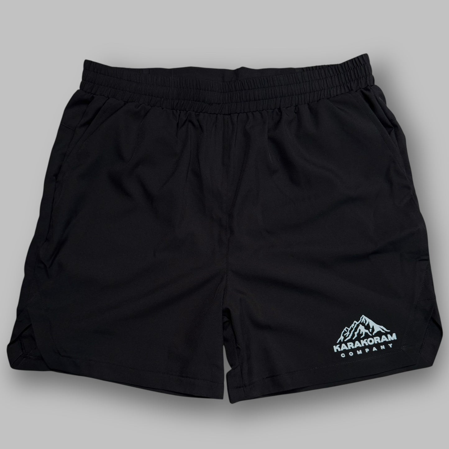 Ranger Running Shorts in Obsidian Black