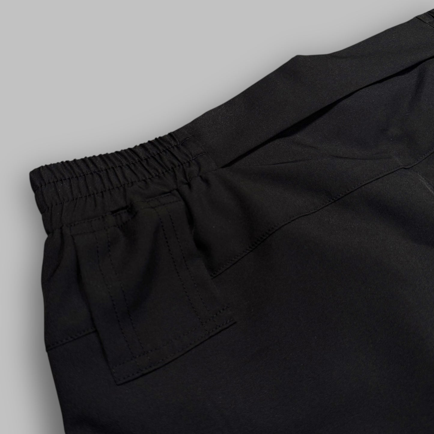 Ranger Running Shorts in Obsidian Black