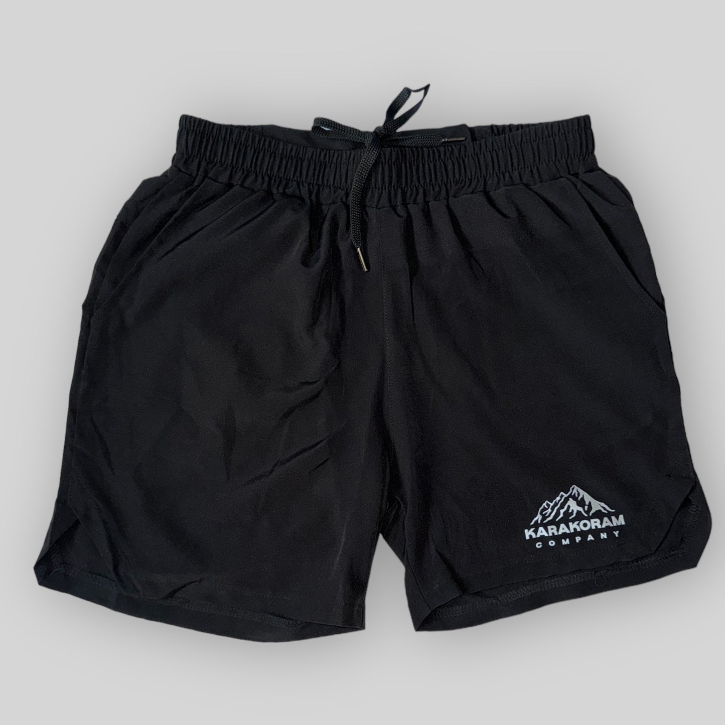 Ranger Running Shorts in Obsidian Black